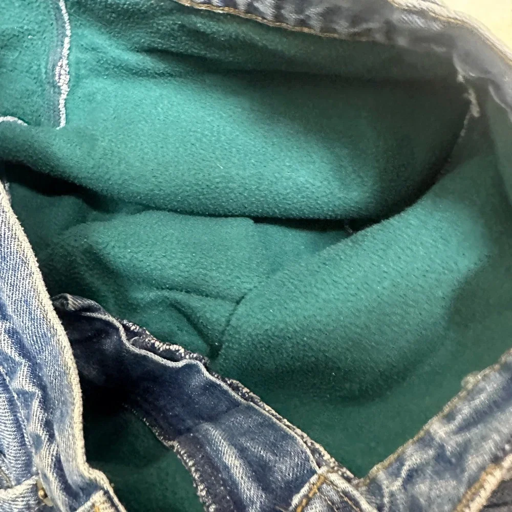 Vintage Denim Jeans Sz 36x29 Blue Straight Leg High Rise Cotton Blend‎ LL BEAN